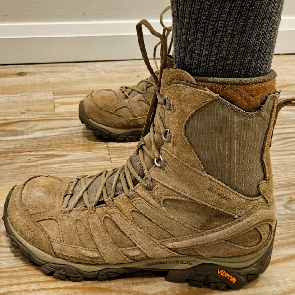 Merrell Moab 2 Decon Polar Insulated Boots, Tan / Brown